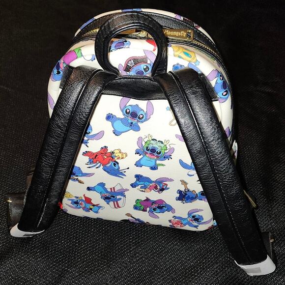 BLACK FRIDAY SALE - Disney Loungefly AOP Stitch Costumes Mini Backpack NWOT 2018 - Picture 4 of 16